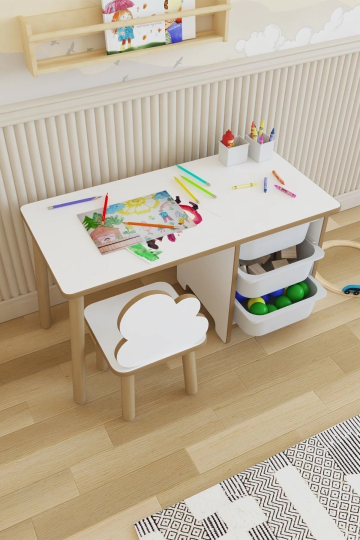 Yüceer Home 3 Çekmeceli Aktivite Masası