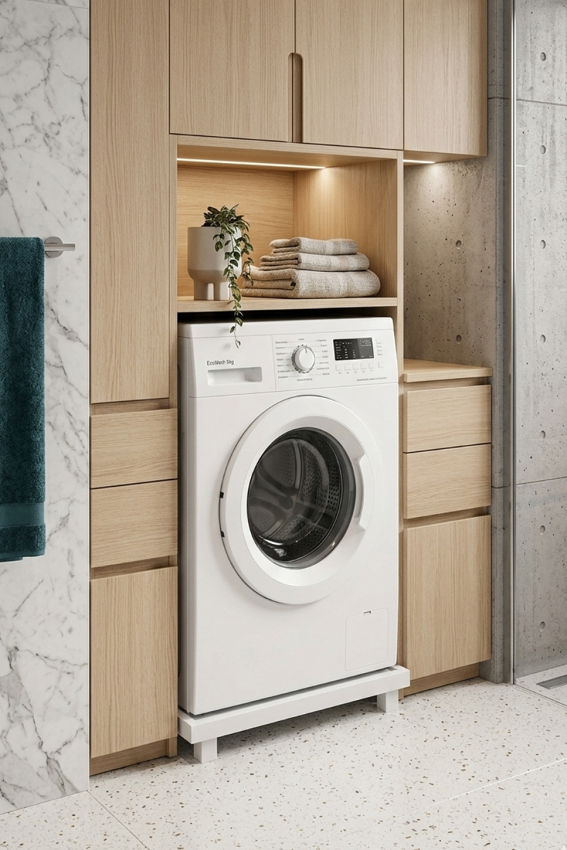 Beyaz Eşya Altlığı Çamaşır, Bulaşık Makinesi Ve Buzdolabı Soba 150 Kg Taşıma Kapasiteli