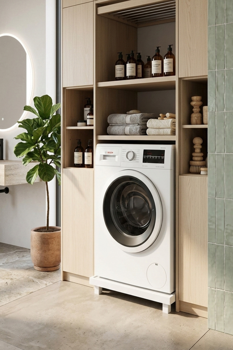 Beyaz Eşya Altlığı Çamaşır, Bulaşık Makinesi Ve Buzdolabı Soba 150 Kg Taşıma Kapasiteli