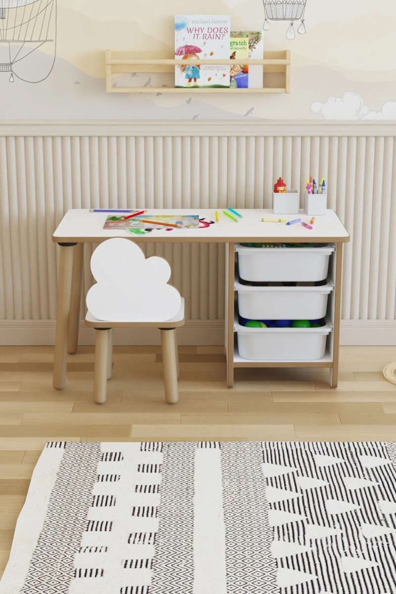 Yüceer Home 3 Çekmeceli Aktivite Masası