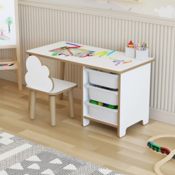 Yüceer Home 3 Çekmeceli Aktivite Masası