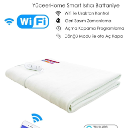 Yüceer Home Akıllı Elektrikli Battaniye