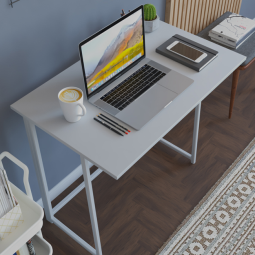 Yüceer Home Workpro Beyaz Tabla Beyaz Ayak Çalışma Masası 